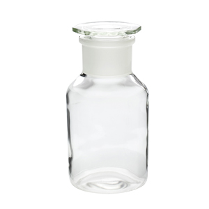 Reagent Bottle Wide Mouth Clear Glass